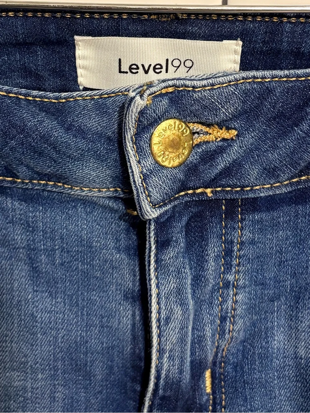 Anthropologie Level 99 Denim Cutoff Shorts 29 - Picture 4 of 8